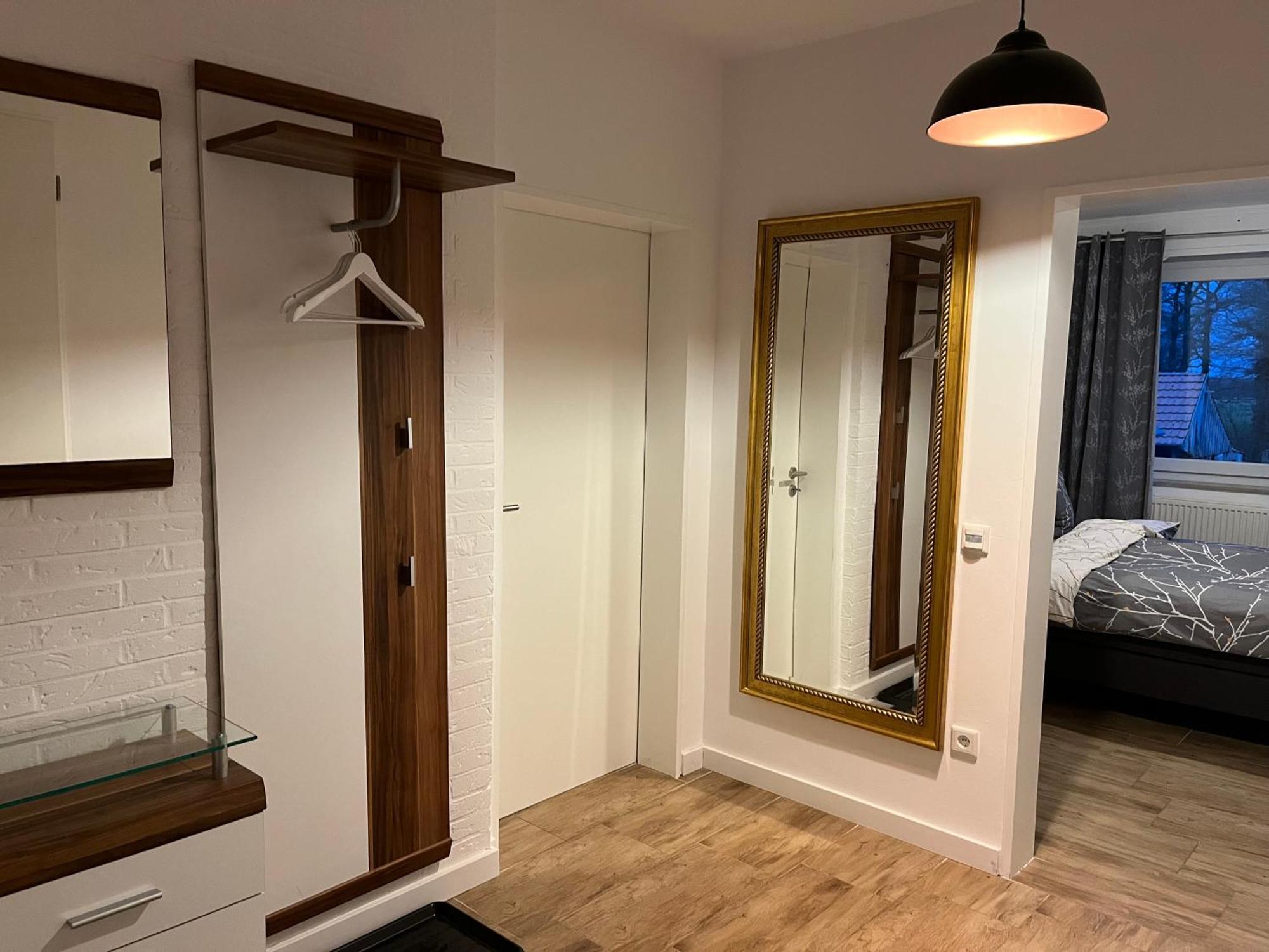 Wunderschoene Ferienwohnung Mit Balkon Auf Dem Bauernhof Greven Luaran gambar