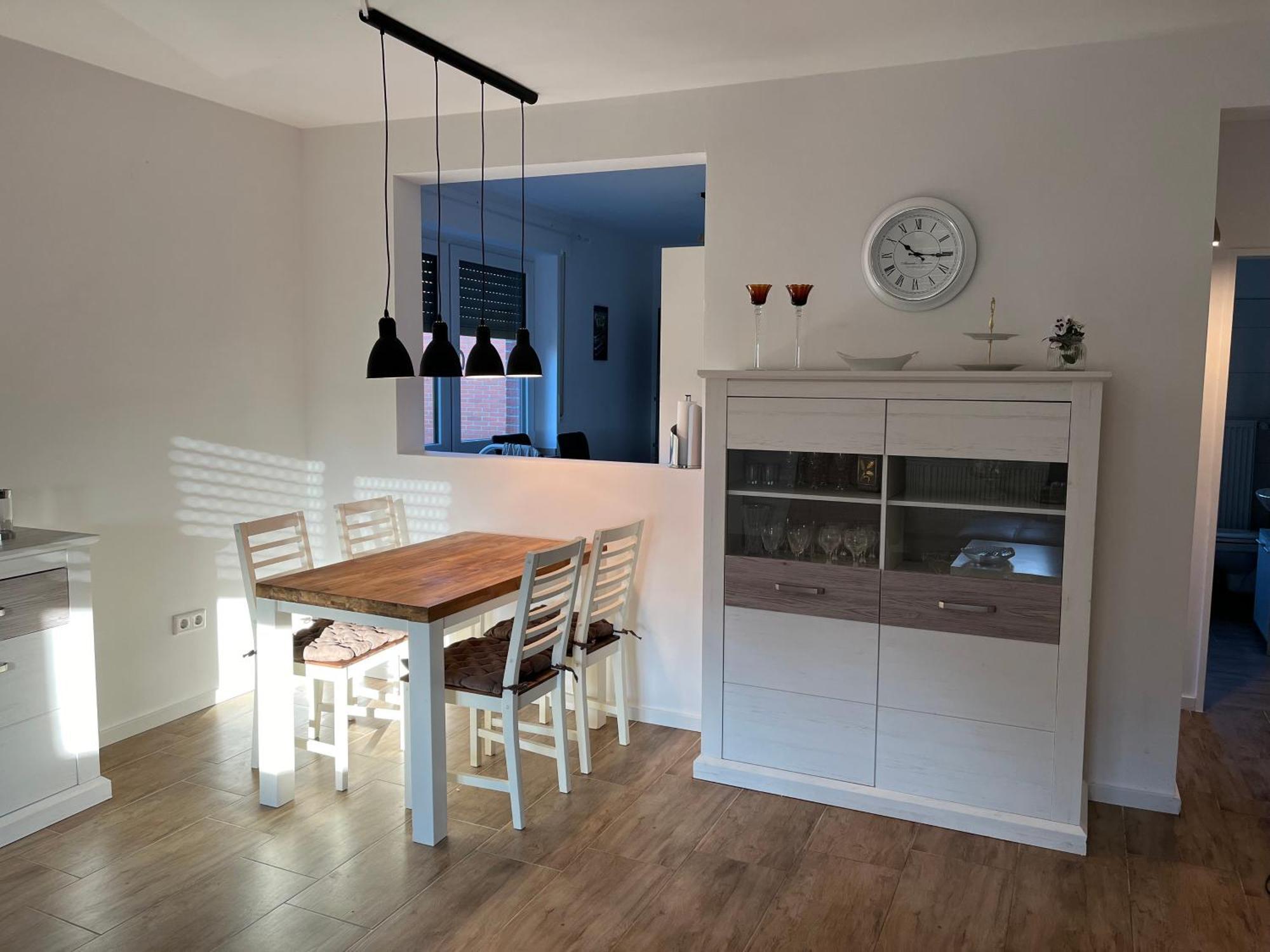 Wunderschoene Ferienwohnung Mit Balkon Auf Dem Bauernhof Greven Luaran gambar