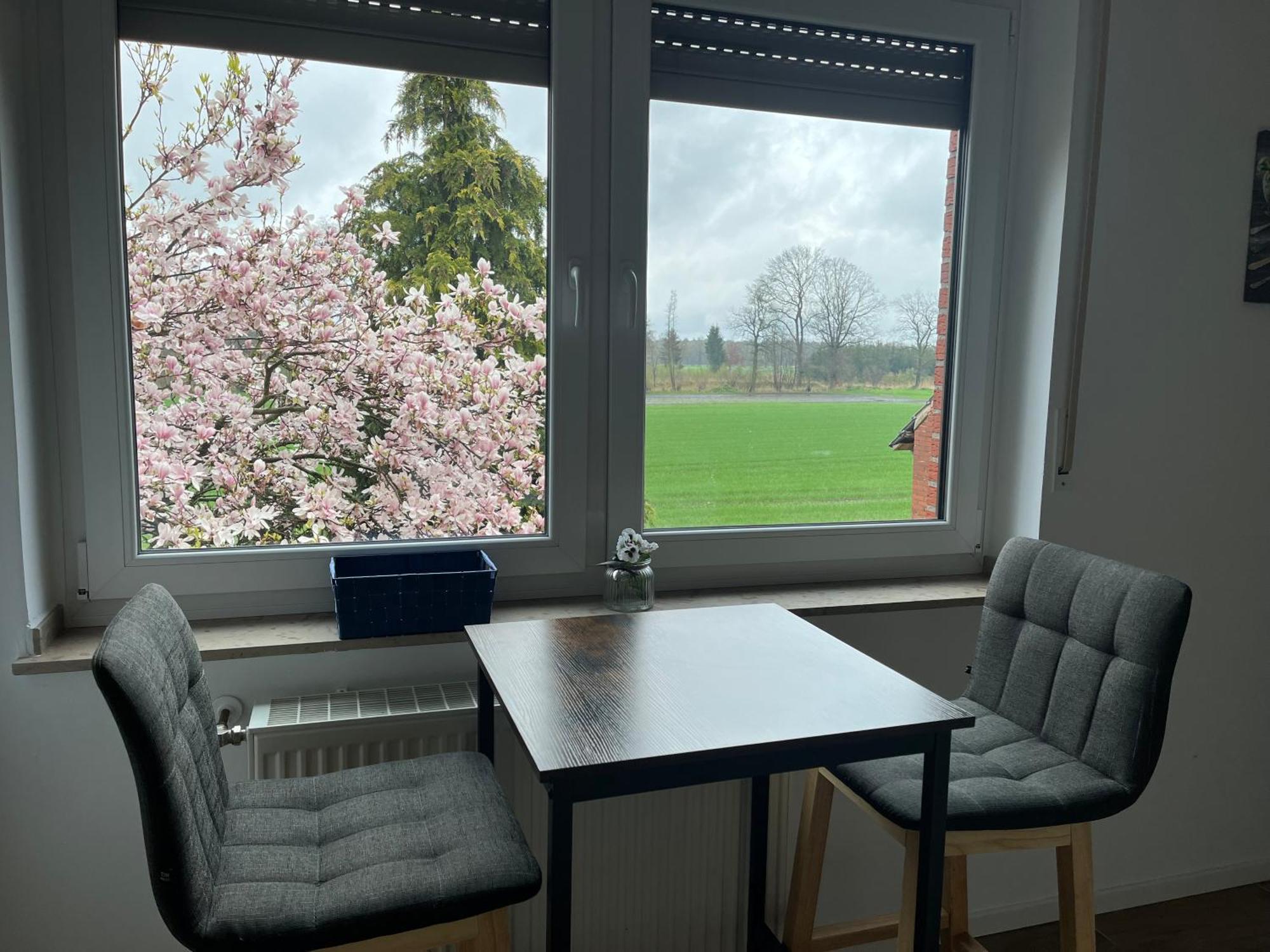 Wunderschoene Ferienwohnung Mit Balkon Auf Dem Bauernhof Greven Luaran gambar